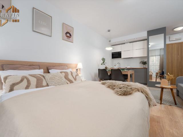 Komfortowe 27,3 m² z balkonem i widokiem na las