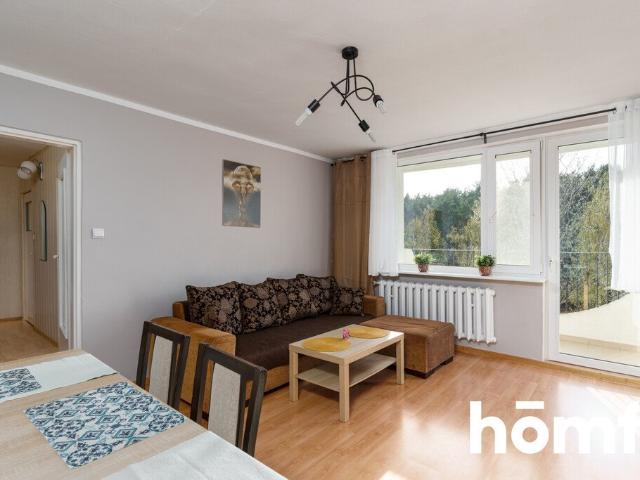 Komfortowe 2 pok. z balkonem i widokiem na las