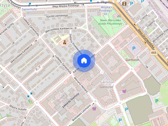 Komfortowe 2 pokoje na wynajem | Garnizon | Wrzesz