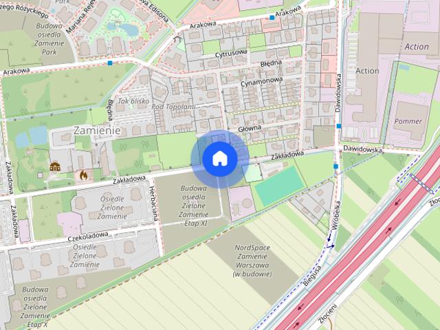 Komfortowe 2 pokojowe w Zamieniu + 1 miejsce postojowe i Internet w cenie!