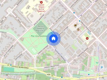 Komfortowe 3 pokoje przy Zawiszy Czarnego obok parku Grunwaldzkiego
