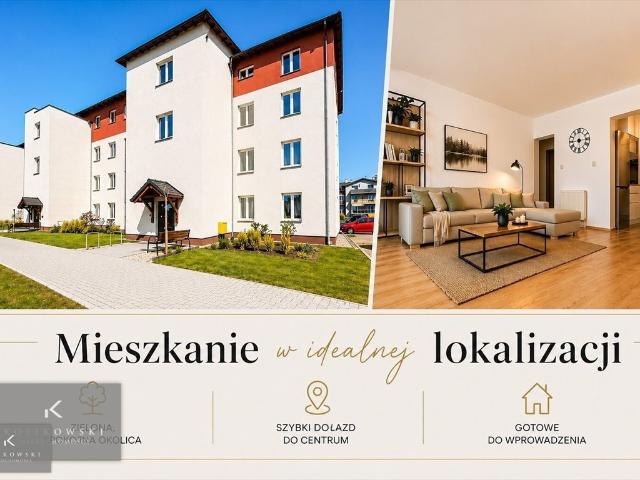 Komfortowe 3 pokojowe mieszkanie z balkonem, gotowe do wprowadzenia