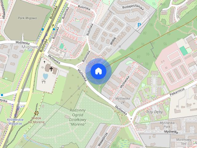 Komfortowe 54 m² z dużym balkonem i prywatnym parkingiem