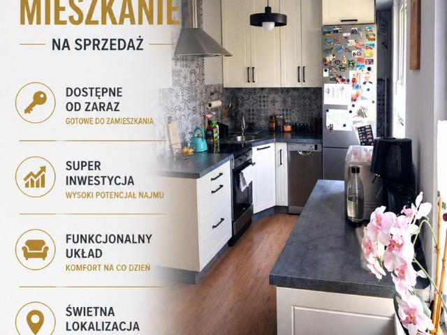 Komfortowe 72m2 mieszkanie z balkonem i ogrodem