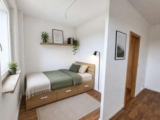 Kompakt, gemütlich, clever geschnitten – 1 Raum Wohnung mit Schlafnische + Balkon ab 16.11.2026