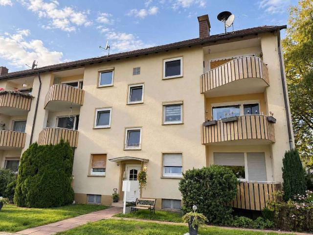 Kompakt, gepflegt & mit Balkon: 3 Zimmer Wohnung in Hamm Daberg