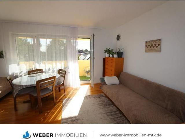 Kompakt, gepflegt und mit Südwestbalkon – 1 Zimmer Wohnung in Kriftel
