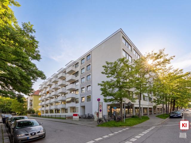 Kompakt investieren in Top Lage vermietetes Apartment mit Loggia