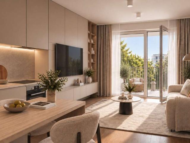 Kompakt investieren, urban wohnen – Apartment mit Loggia