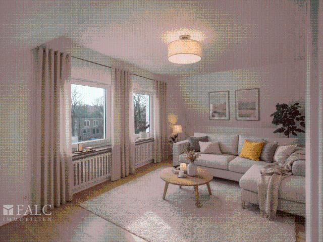 Kompakt, ruhig, zentral – 2 Zimmer Dachgeschosswohnung mit optimalen Grundriss
