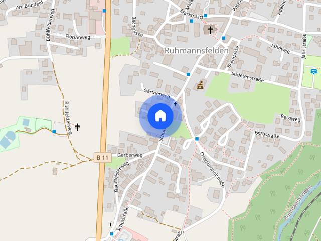 Sonnige 1,5 Raum Erdgeschosswohnung in Ruhmannsfelden