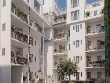 Kompakte Dachgeschoßwohnung mit großer Dachterrasse und Wienblick