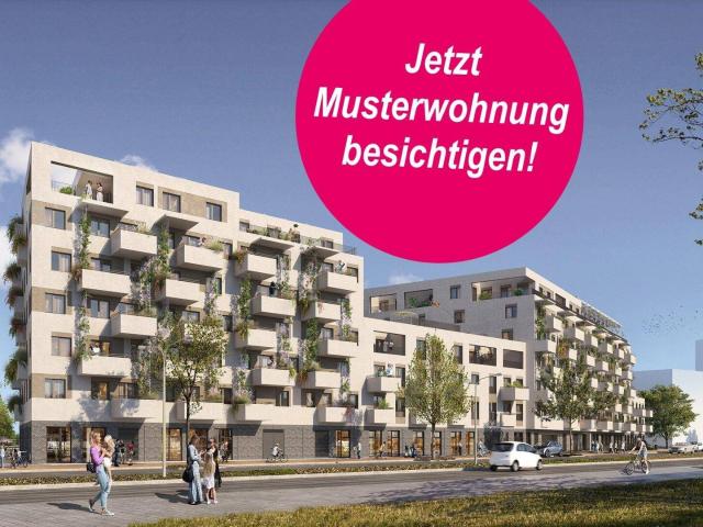 Kompakte Neubauwohnung | 1,5 Zimmer | Balkon