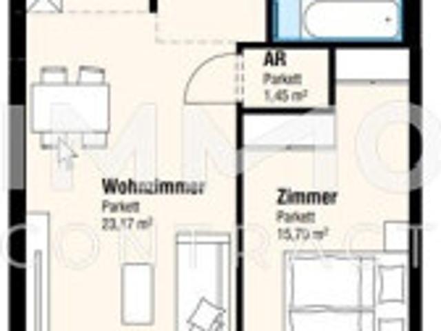 Kompakte Single Pärchenwohnung