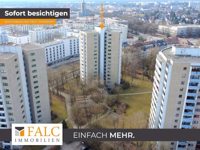 Kompaktes Apartment mit Balkon und Tiefgaragenstellplatz in München Sendling