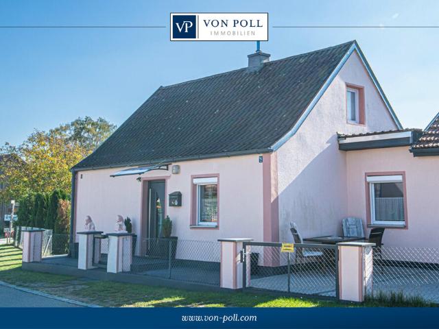 Kompaktes Wohnhaus mit Scheune auf ca. 391 m² Grundstück in Roding