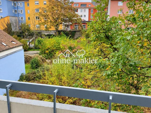 Komplett ausgestattet wohnen – Apartment mit Balkon in Würzburg Grombühl