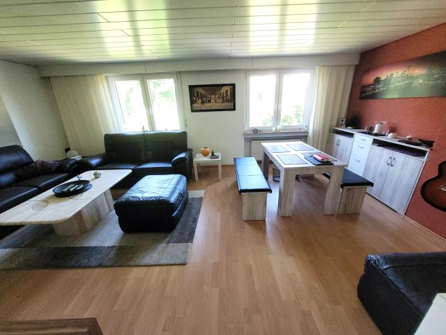 komplett möbliert