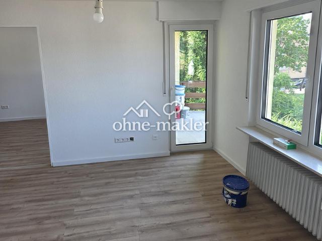 Komplett renovierte 2 Zimmer Wohnung mit Balkon in ruhiger Lage von Kürnbach