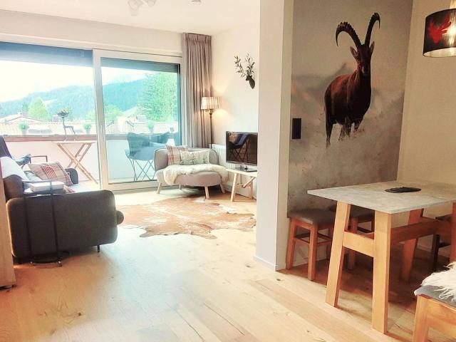 Komplett renovierte 2 Zimmer Wohnung mit Südbalkon und Bergblick in Seefeld