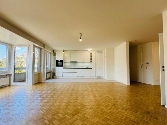 Komplett sanierte 3.5 Zimmerwohnung mit 2 Bädern, 2 Balkonen und 1 Tiefgaragenplatz