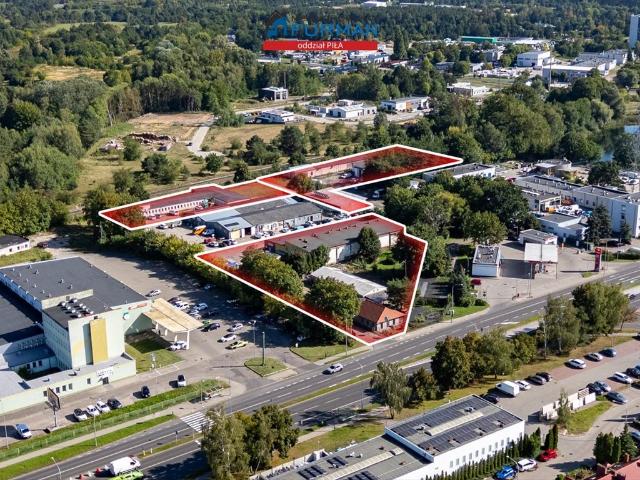 Kompleks komercyjny w Piła biura, magazyny, wiaty