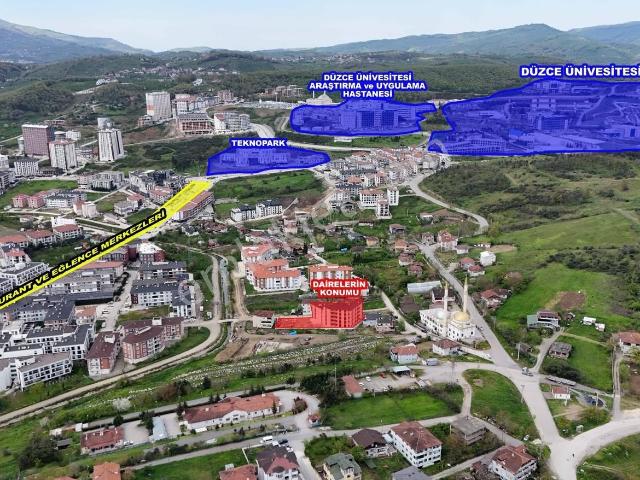 Konuralpte Üniversite Ve Kafelere Yakın Satılık 1+1 Sıfır Daire
