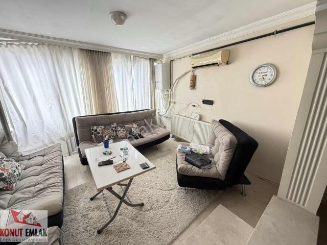 Konut Emlaktan Çarşıda 1+1 Full Eşyalı Doğalgazlı Kiralık Daire
