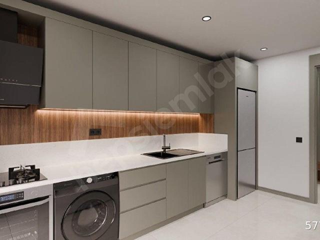 KONYAALTI BEACH PARKA 900M MESEFEDE SIFIR BİNADA ARA KATTA 3+1