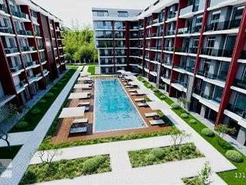 KONYAALTI SARISUDA SIFIR 1+1 DAĞ DENİZ MANZARALI KAPALI OTOPARKL