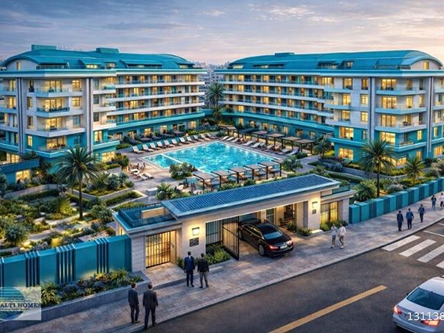 KONYAALTI 2+1 HAVUZLU KAPALI OTOPARKLI 724 GÜVENLİKLİ LÜX SİTE