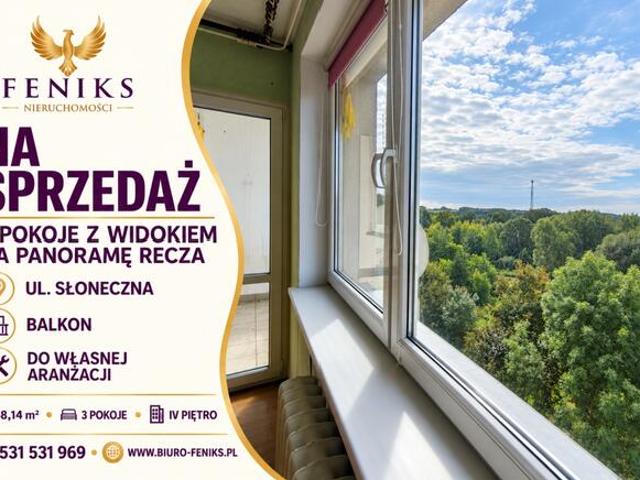 Koniecznie zobacz ! 3 pokoje z balkonem Słoneczna