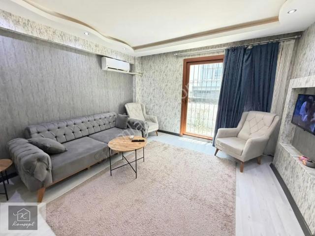 Konsept'den Buca Eski Mezarlıkda eşyalı klimalı Kiralık 2+0daire