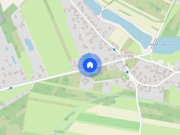 Konstancin Jeziorna dom wolnostojący 7000zł działka 2200m2
