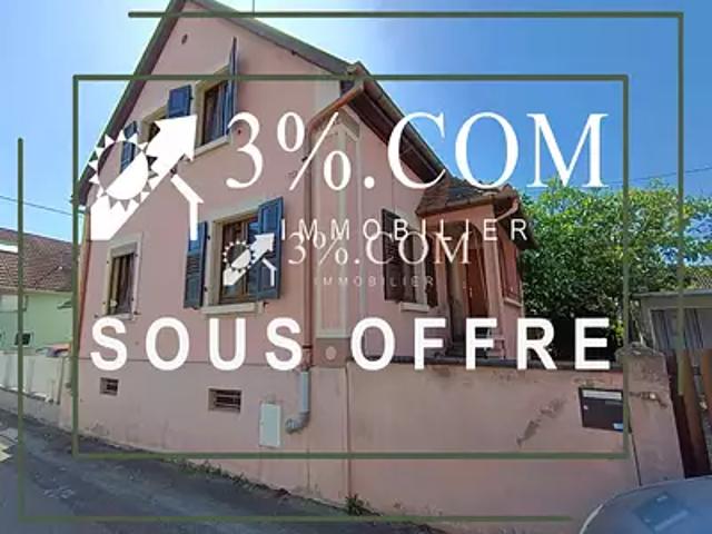 Kogenheim 67230 Achat / Vente maison 4 pièces t4 jardin