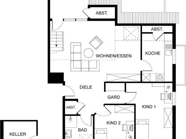 Kohlscheid – Wohnen auf zwei Ebenen, investieren mit Weitblick