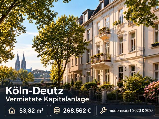 Köln modernisierte Bestandswohnung als Kapitalanlage
