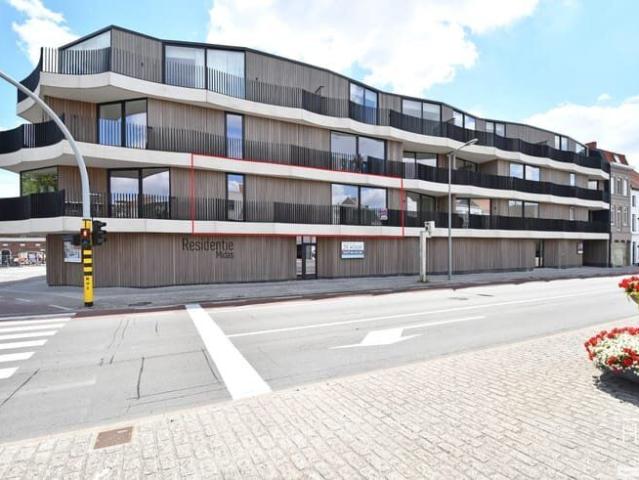 KORTRIJK Duurzaam nieuwbouwapp. met 1 slpk + autostaanp.