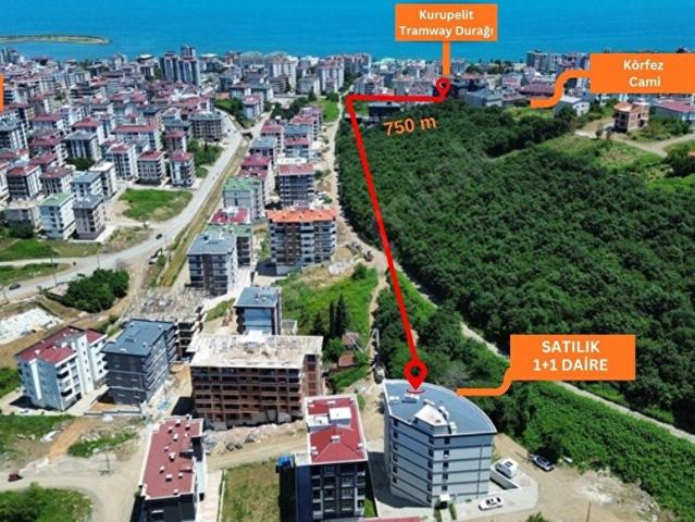 Körfez Mahallesinde Manzaralı,Lüks 1+1 Daire