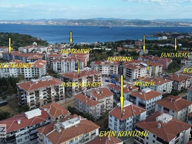 KÖRFEZ'DEN 1+1 Denize 5 dk Hastane çivarı Ful Eşyalı Satılık