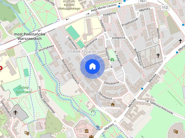 Koszalin, ul. Odrodzenia 2 pokojowe PARTER