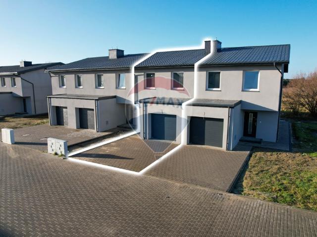 Nowoczesny dom 108,55 m² z ogródkiem i garażem polecam!