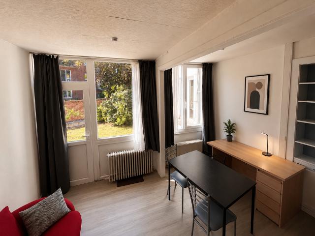 Kot met zicht en toegang tot tuin bus 3 Gezusters Lovelingstraat 12