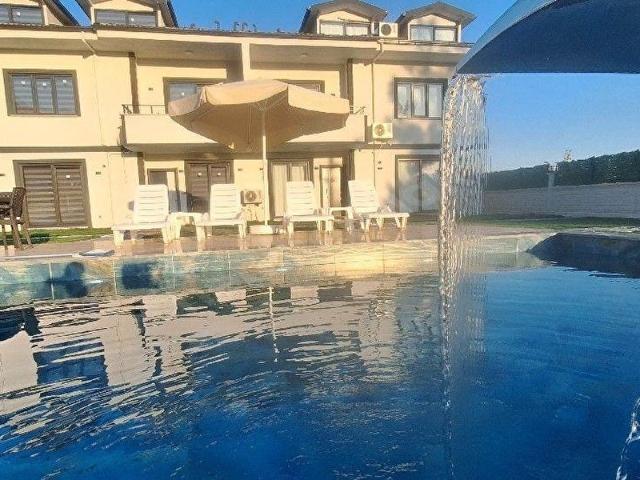 Köyceğiz Toparlar'da Havuzlu, Eşyalı 1+1 Kiralık Daire