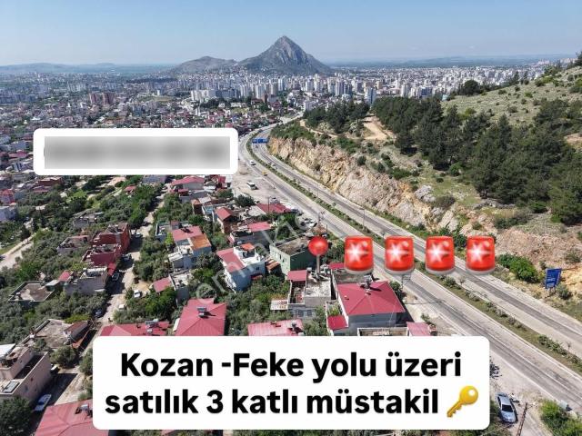 Kozan Gayrimenkul Den Feke Yolu Üzeri 3 Katlı Müstakil