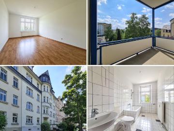 Klassisch, praktisch, einfach gut: renovierte Balkonwohnung im schönen Altbau
