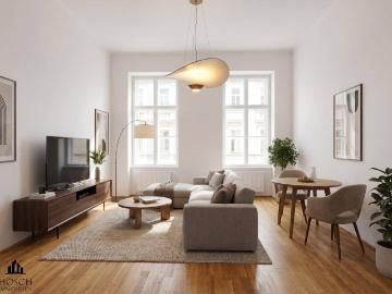 Klassische Wiener Eleganz – Renovierte Altbauwohnung mit besonderem Charakter im Volkertviertel