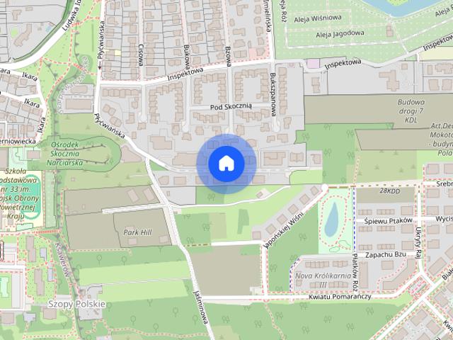 Klasyczny apartament wśród zieleni