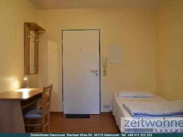 Kleefeld, Apartment mit Balkon, SAT TV und Internet, nur 10 Minuten ins Zentrum
