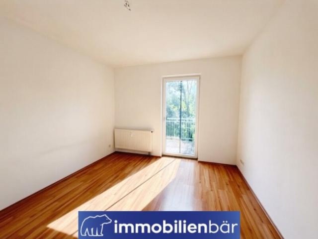 Klein, fein & mit großem Balkon. 2 Zimmer Wohnung im Gründberghof Linz